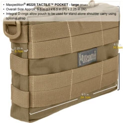 Maxpedition TacTile Pocket Large -Outdoor Equipment Store 0225k2 detail 67961.1587388997
