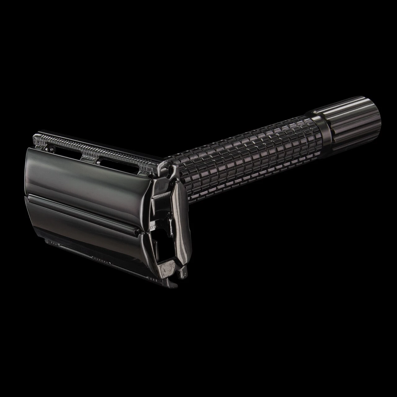 Boker Safety Razor Butterfly Gunmetal Grey 1 Boker Safety Razor Butterfly Gunmetal Grey