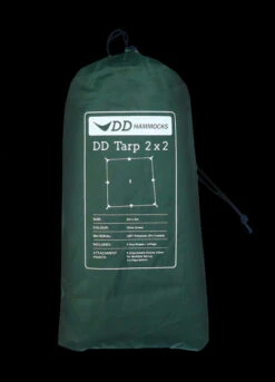 DD Hammocks Tarp 2x2 Olive Green -Outdoor Equipment Store 2x2tarpdet3 07809.1662044753.1280.1280 15088.1662044876