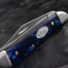 Case Peanut Blue Pearl Folding Knife