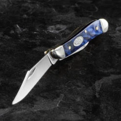Case Peanut Blue Pearl Folding Knife -Outdoor Equipment Store CA23446.4 70870.1688044600