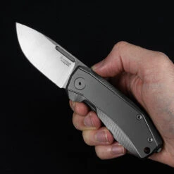 LionSteel Nano Titanium Folding Knife -Outdoor Equipment Store CCM LS NA01 GY.2 32965.1690451221.1280.1280 04811.1690454865