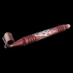 Hinderer Investigator Flames Aluminium Pen -Outdoor Equipment Store DSC 5626 75020.1682348765