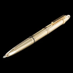 Fisher Space Pen Bullet Brass With Clip -Outdoor Equipment Store FPF400GCL02 60371.1677589268