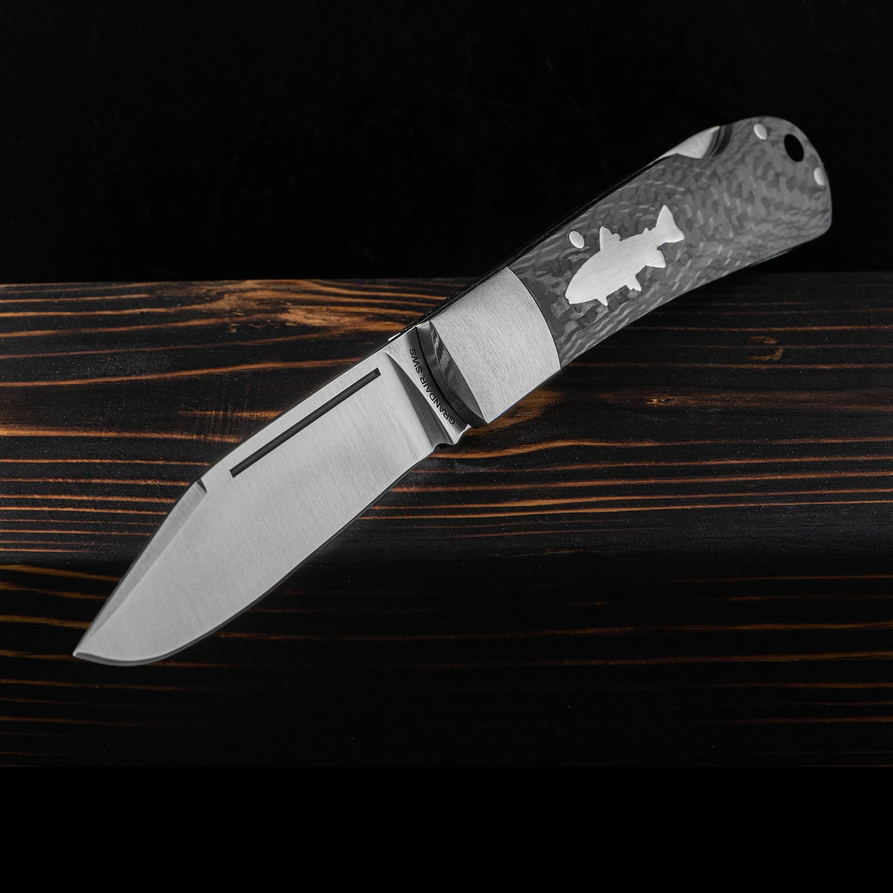 HPA SWS Carbon Fibre Folding Knife 2 HPA SWS Carbon Fibre Folding Knife - Image 2