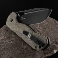 Kizer Bugai Micarta Black Folding Knife -Outdoor Equipment Store KIV3627A1.1 67367.1686756186.1280.1280 00370.1686756249