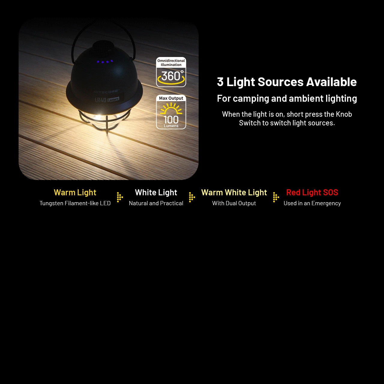 Nitecore LR40 Lantern 1 Nitecore LR40 Lantern