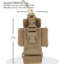 Maxpedition CP-L Phone Holster - Large -Outdoor Equipment Store MAXP 102det 53357.1607704439