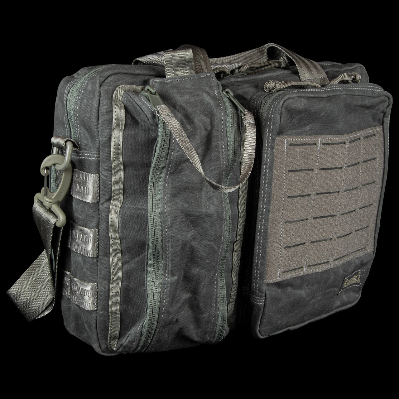 Magforce Recruit Briefcase Waxed Canvas 18 Magforce Recruit Briefcase Waxed Canvas - Image 18