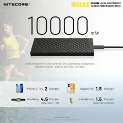 Nitecore NB10000 Power Bank -Outdoor Equipment Store NITCORE NB10000.5 46704.1665476220