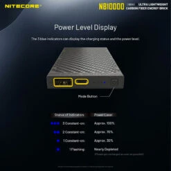 Nitecore NB10000 Power Bank -Outdoor Equipment Store NITCORE NB10000.6 71075.1665476220