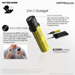 Nitecore 21700 Power Bank -Outdoor Equipment Store NITECORE 21700 IBS.3 58043.1666779966.1280.1280 07151.1666871782