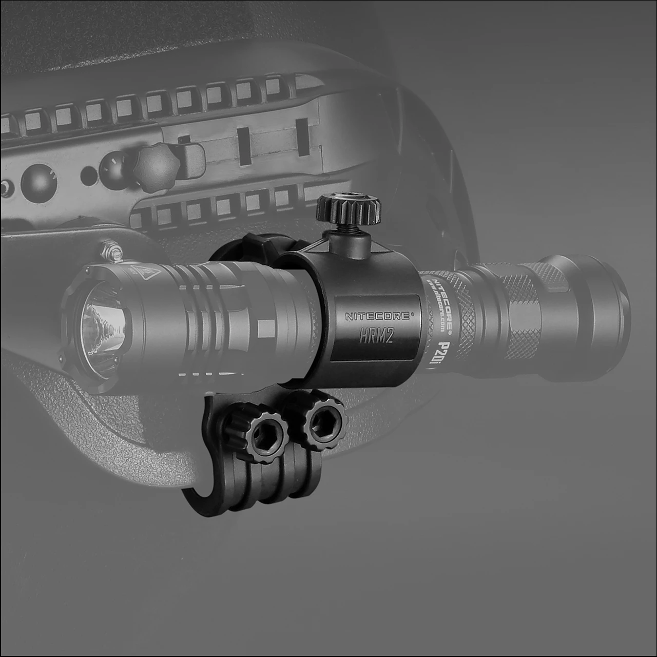 Nitecore HRM2 Helmet Mount 3 Nitecore HRM2 Helmet Mount - Image 3