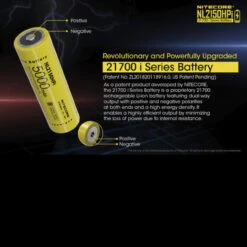 Nitecore 21700 Li-ion 15A Battery 5000mAh NL2150HPi -Outdoor Equipment Store NITECORE NL2150HPidet1 22081.1608122282