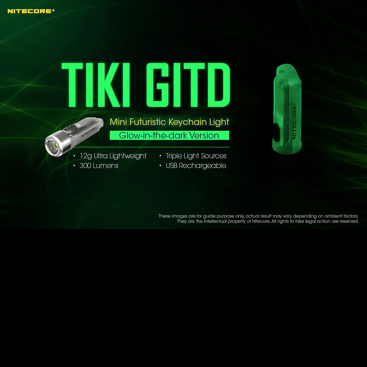 Nitecore TIKI GITD 2 Nitecore TIKI GITD - Image 2