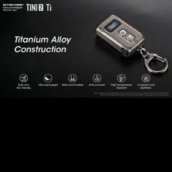 Nitecore TINI 2 Titanium -Outdoor Equipment Store NITECORE TINI2 TIT.4 35677.1652790503.1280.1280 89853.1652879581