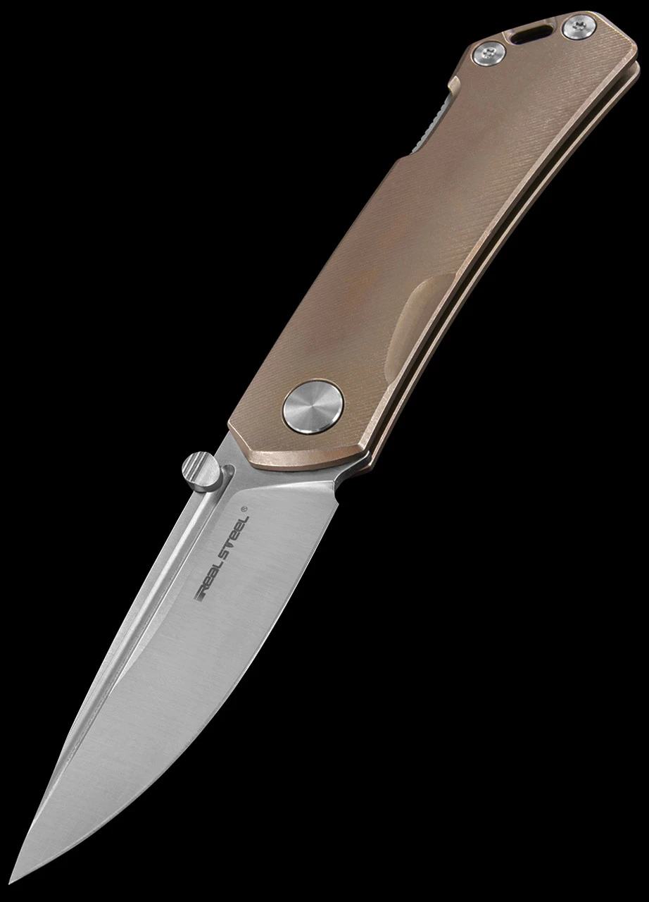 Real Steel Luna Maius Titanium Folding Knife 8 Real Steel Luna Maius Titanium Folding Knife - Image 8