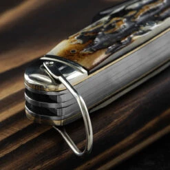 Rough Rider Kamp King Cinnamon Folding Knife -Outdoor Equipment Store RR2424.1 70088.1685442924