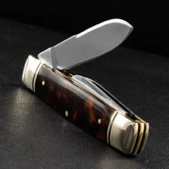 Rough Rider Whittler Imitation Tortoise -Outdoor Equipment Store RR2435.1 28506.1678204693.1280.1280 72519.1678274217