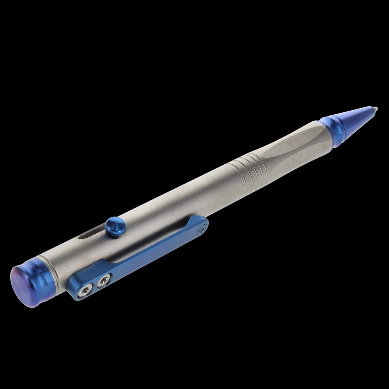 Spartan Blades "Grafi" Blue Titanium Pen 1 Spartan Blades "Grafi" Blue Titanium Pen