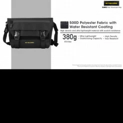 Nitecore SLB02 Messenger Bag 21 Nitecore SLB02 Messenger Bag -Outdoor Equipment Store SLB02det2 02965.1643032004.1280.1280 35063.1643207532