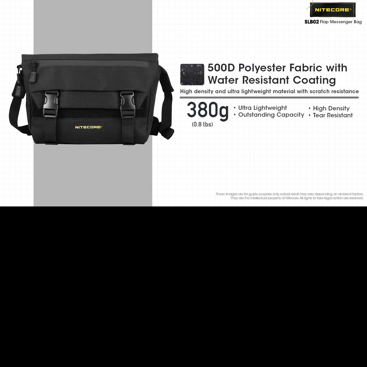 Nitecore SLB02 Messenger Bag 10 Nitecore SLB02 Messenger Bag - Image 10