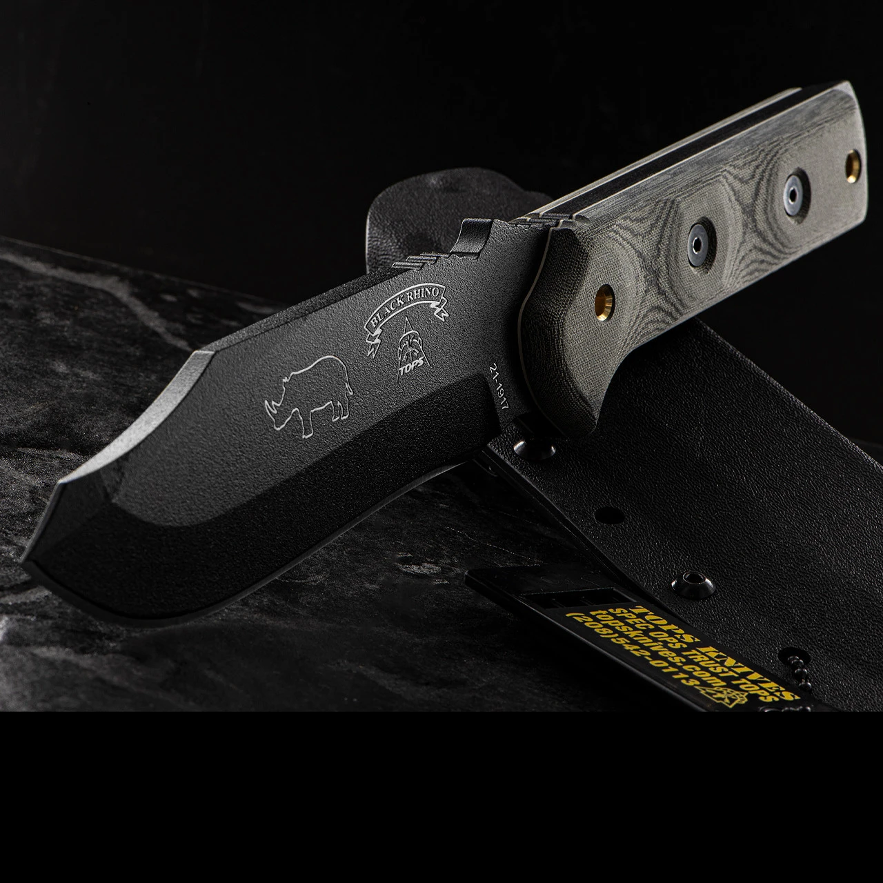 TOPS Knives TOPS Black Rhino 7 TOPS Knives TOPS Black Rhino - Image 7