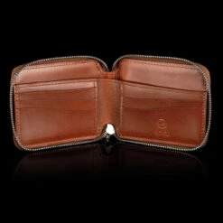 William Henry Bourbon Zip Bi-Fold -Outdoor Equipment Store WH ZBF HAR BRN DBdet3 68769.1625055544.1280.1280 84900.1625055564