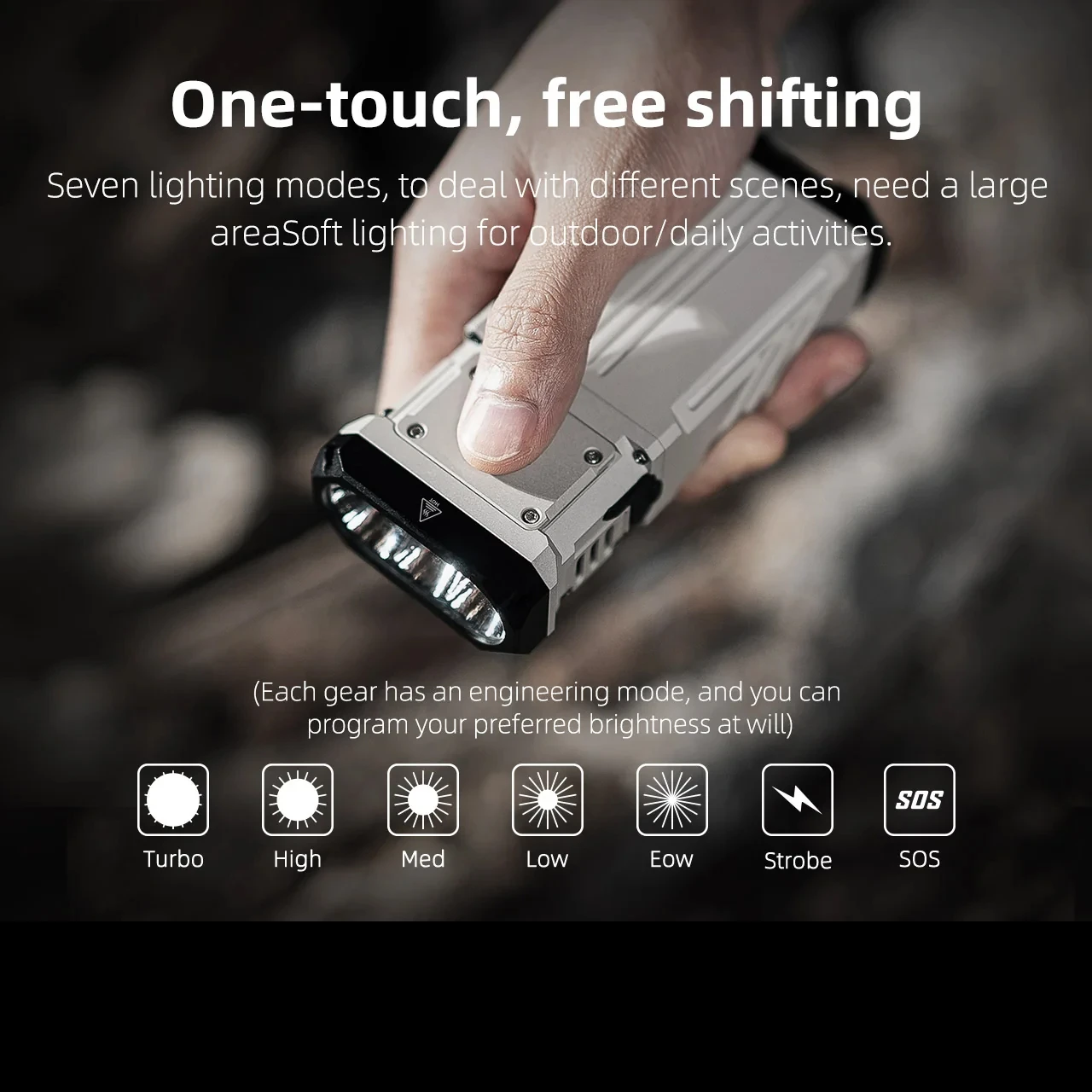 Wuben X1 Falcon Flashlight 7 Wuben X1 Falcon Flashlight - Image 7