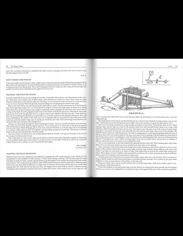 The Trapper's Bible 1 The Trapper's Bible