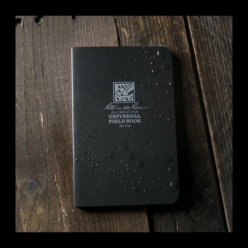 Rite In The Rain Stapled Soft-Cover Notebook 3 Pack Black 2 Rite In The Rain Stapled Soft-Cover Notebook 3 Pack Black - Image 2