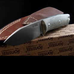 Lion Steel Bushcraft B35 Micarta Green 7 Lion Steel Bushcraft B35 Micarta Green -Outdoor Equipment Store ccm ls b35cvg 83724.1587729658