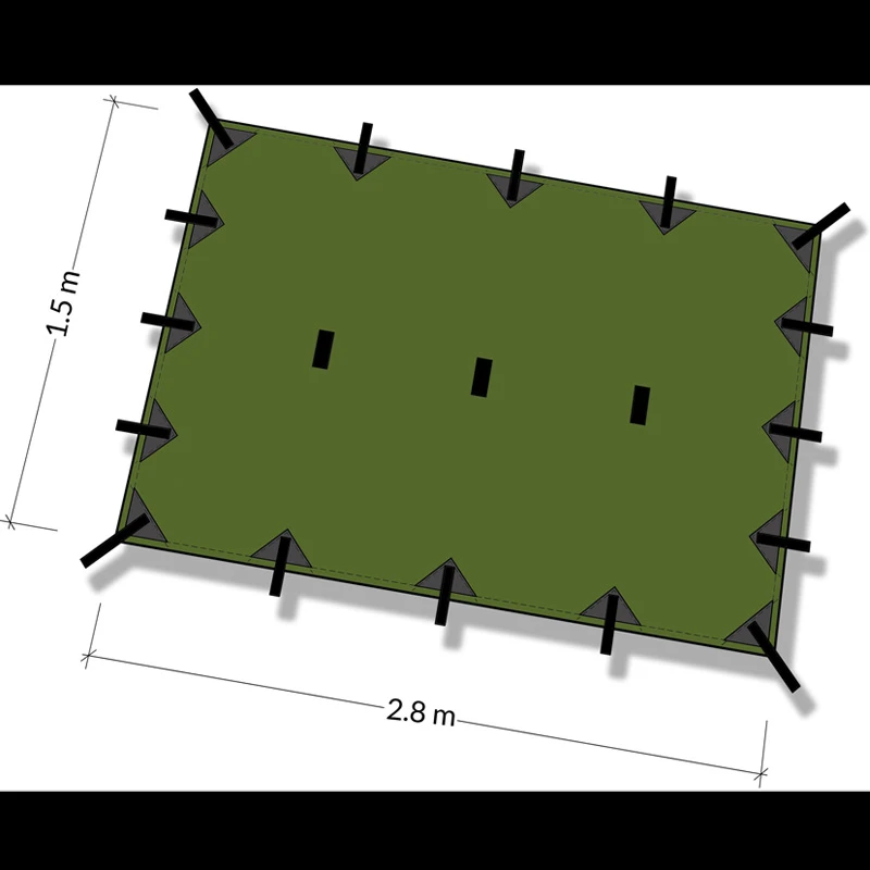 DD Hammocks Tarp Small 4 DD Hammocks Tarp Small - Image 4
