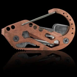 Fortius Keybiner Copper 6 Fortius Keybiner Copper -Outdoor Equipment Store kbn0200det3 45215.1587402474