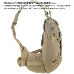 Maxpedition Monsoon Gearslinger -Outdoor Equipment Store maxp 410det4 38963.1662130624
