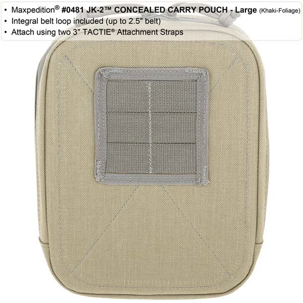 Maxpedition JK-2 Large Carry Pouch 8 Maxpedition JK-2 Large Carry Pouch - Image 8