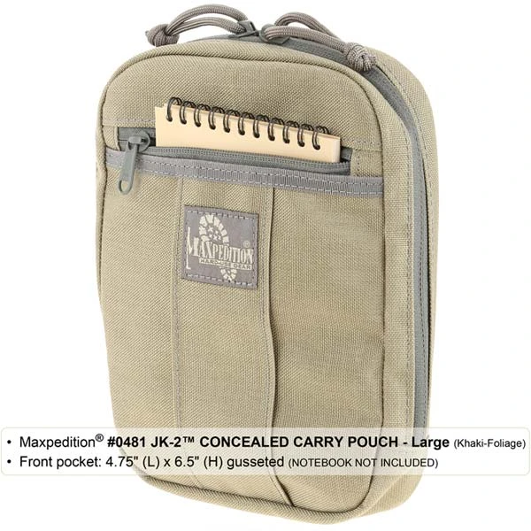 Maxpedition JK-2 Large Carry Pouch 7 Maxpedition JK-2 Large Carry Pouch - Image 7