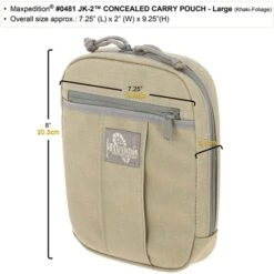 Maxpedition JK-2 Large Carry Pouch 10 Maxpedition JK-2 Large Carry Pouch -Outdoor Equipment Store maxp 481det 33057.1677680683