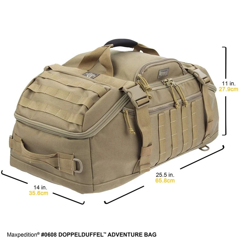 Maxpedition Doppelduffel Adventure Bag 1 Maxpedition Doppelduffel Adventure Bag