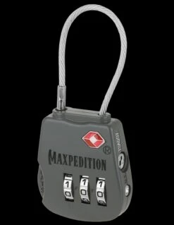 Maxpedition Tactical Luggage Lock -Outdoor Equipment Store maxp tsalock4det2 77305.1587728139