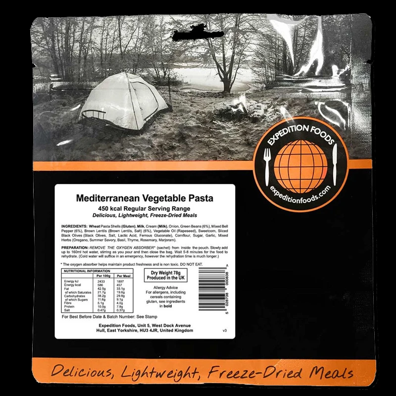 Expedition Foods Vegetarian Getaway Pack 3 Expedition Foods Vegetarian Getaway Pack - Image 3
