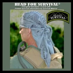 Survival Metrics Head For Survival Bandanna -Outdoor Equipment Store methsdet4 67461.1587391536