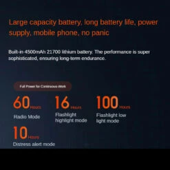 Nextool Hand Crank Radio -Outdoor Equipment Store nextoolradiodet7 86941.1672316039