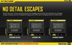 Nitecore Digicharger D2 -Outdoor Equipment Store nitecore d2det8 2 15158.1601641378