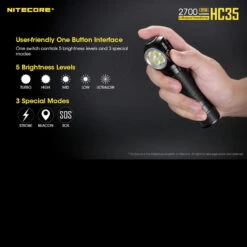 Nitecore HC35 -Outdoor Equipment Store nitecore hc35det6 13091.1587423372