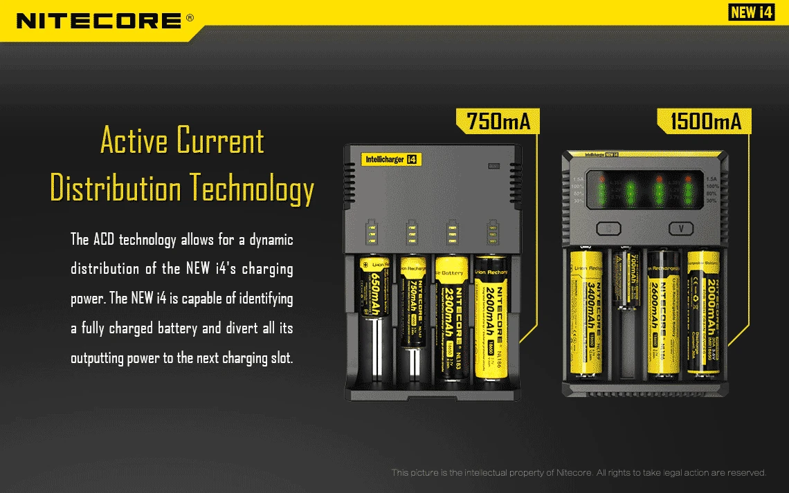 Nitecore Intellicharger "New I4" 2 Nitecore Intellicharger "New I4" - Image 2