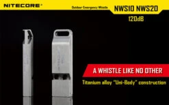 Nitecore Single Chamber Whistle 10 Nitecore Single Chamber Whistle -Outdoor Equipment Store nitecore nws10det 03520.1587389198