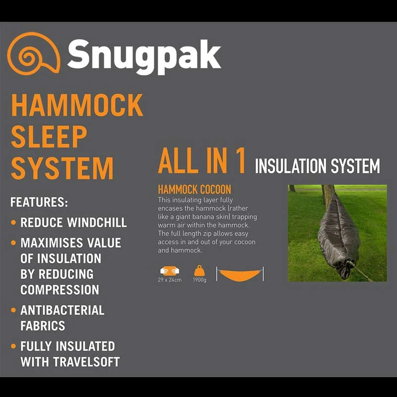 Snugpak Hammock Cocoon 2 Snugpak Hammock Cocoon - Image 2