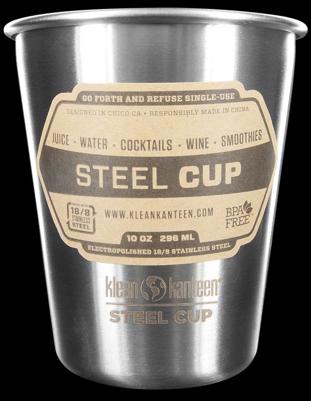 Klean Kanteen Steel Cup 295ml - 4 Pack 2 Klean Kanteen Steel Cup 295ml - 4 Pack - Image 2